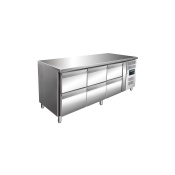 SARO Cooling table with 3x 2 drawer set, model KYLJA 3160 TN