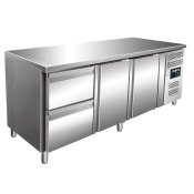 SARO Cooling table with 2 doors and 1x 2 drawer set, model KYLJA 3110 TN