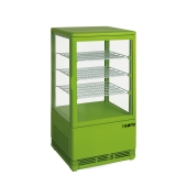SARO Mini Refrigerated Showcase Ventilated Cooling model SC 70 green
