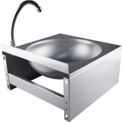 SARO Hand washbasin with knee control, model Justin