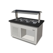 Горячий буфе saro premium line sb-h130 белый