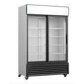 SARO Refrigerator, sliding glass door + canopy, GTK 700 SD