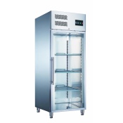 SARO Commercial refrigerator with glass door model EGN 650 TNG