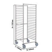 Tray trolley 15x GN 2/1