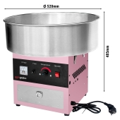 Аппарат для приготовления сладкой ваты — Ø 500 мм