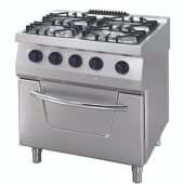 Maxima 700 Gas Cooker With Electric Oven 80x70 - 4b (30kw)