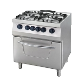 Maxima 700 Gas Cooker With Electric Oven 80x70 - 4b (33kw)