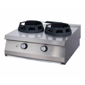 Maxima 700 Gas Wok Double 80x70 - 2 Burners