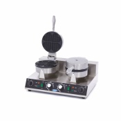 Maxima Waffle Maker Heart Double