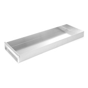 АЛЮМИНИЕВЫЙ ПРОТИВЕНЬ ДЛЯ КОНДИТЕРСКИХ ИЗДЕЛИЙ, ЗАКРЫТЫЙ 580X200X50MM