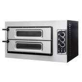 Pizza oven basic 2/50 vetro, Prismafood, 400V/6000W, 915x621x(H)527mm