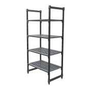 Camshelving ® Basics Plus storage rack with 4 vented shelves 915x460x(H)1830mm