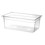 Container GN 1/1 polycarbonate, HENDI, Profi Line, GN 1/1, 28L, Transparent, 530x325x(H)200mm