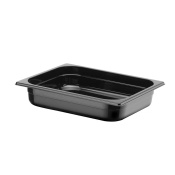 Гастроёмкость GN 1/2 из чёрного поликарбоната, HENDI, Profi Line, GN 1/2, 4л, черный, 325x265x(H)65мм
