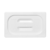 Крышка для гастроёмкостей GN из белого поликарбоната, HENDI, GN 1/4, белый, 265x162мм