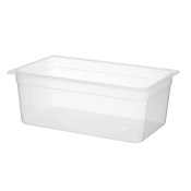 Container GN 1/1 polypropylene, HENDI, Profi Line, GN 1/1, 28L, Transparent, 530x325x(H)200mm