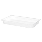 Container GN 1/1 HACCP, HENDI, GN 1/1, 9L, Transparent, 530x325x(H)65mm