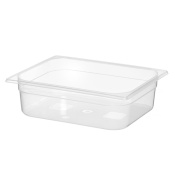 Container GN 1/2 polypropylene, HENDI, Profi Line, GN 1/2, 6,5L, Transparent, 325x265x(H)100mm