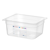 Container GN 1/2 HACCP, HENDI, GN 1/2, 9,5L, Transparent, 325x265x(H)150mm