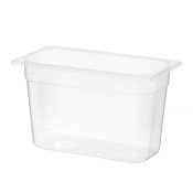 Container GN 1/3 polypropylene, HENDI, Profi Line, GN 1/3, 7,8L, Transparent, 325x176x(H)200mm