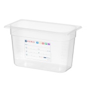 Container GN 1/3 HACCP, HENDI, GN 1/3, 7,8L, Transparent, 325x176x(H)200mm