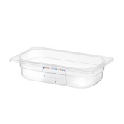 Гастроёмкость GN 1/4 HACCP, HENDI, GN 1/4, 1,8л, прозрачный, 265x162x(H)65мм