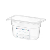 Гастроёмкость GN 1/9 HACCP, HENDI, GN 1/9, 0,9л, прозрачный, 176x108x(H)100мм