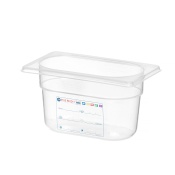 Container GN 1/9 HACCP, HENDI, GN 1/9, 1L, Transparent, 176x108x(H)100mm