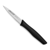 Paring knife, pointed, serrated NOVA series, Arcos, Black, (L)200mm