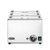Набор: Bain-marie HENDI RANGER + 3x GN 1/3 с крышкой, HENDI, GN 1/1, 230В/1000Вт, 590x332x(H)242мм