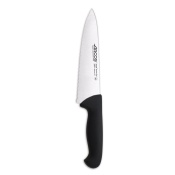 Chef knife, serrated, 2900 series, Arcos, Black, (L)333mm