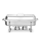 Мармит настольный GN 1/1 - подогрев горючей пастой, HENDI, Kitchen Line, 9л, 2 шт., 600x358x(H)295мм
