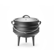 Cast iron pot, HENDI, Black, ⌀245x(H)280mm