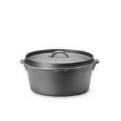 Cast iron pot, HENDI, 7,2L, Black, ⌀310x(H)155mm