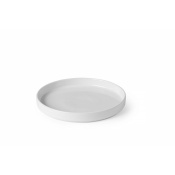 Plate with high rim Oslo, HENDI, White, ⌀200x(H)25mm