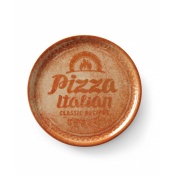 Pizza plate Recipe Collection Brick Red, HENDI, Red, ⌀330mm