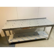 Новый стол из нержавеющей стали 1800x600x900мм