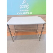 Stainless steel worktable 120x65x90cm