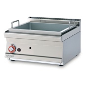 Gas bratt-pan - Capacity 20 litres - Pan cm. 50,5x41x10 h