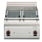 Electric grill threephase - N. 2 adjustable stainless steel  grills cm. 28x47 - 2 cooking areas