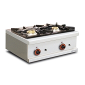 Gas table-top stove - 2 burners