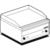 ГРИЛЬ ЛОТУС 60X50X29СМ, ГЛАДКИЙ 400В