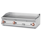 Gas Fry-top 1/3 grooved + 2/3 smooth, plate cm.116x51 - 3 cooking areas (included 1 Head end filler strip mod.TPA-7)