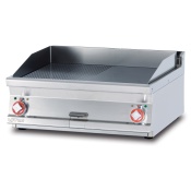 PLATE GRILL LOTUS 80X70,5X28CM, GRILLED+SMOOTH