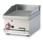 Gas Fry-top smooth griddle, plate cm.39,5x45