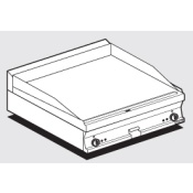 PLATE GRILL LOTUS 80X60X28CM, SMOOTH