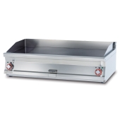 Electric Fry-top smooth griddle, plate cm.116x51 - 2 cooking areas (included 1 Head end filler strip mod.TPA-7)