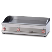 Electric Fry-top smooth griddle, plate cm.116x51 - 3 cooking areas (included 1 Head end filler strip mod.TPA-7)