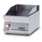 Electric Fry-top smooth griddle, plate cm.36x51 (included 1 Head end filler strip mod.TPA-7)