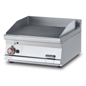Gas Fry-top smooth griddle, plate cm.56x51 (included 1 Head end filler strip mod.TPA-7)